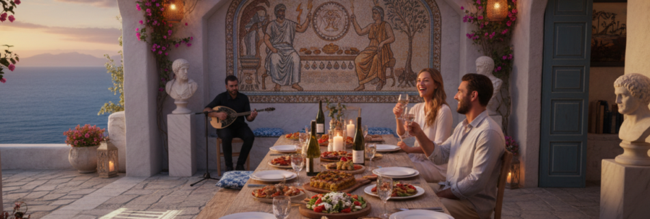Greek Restaurant Ambiance & Mythology: How to Bring Greek Vibes to Your Dining Experience